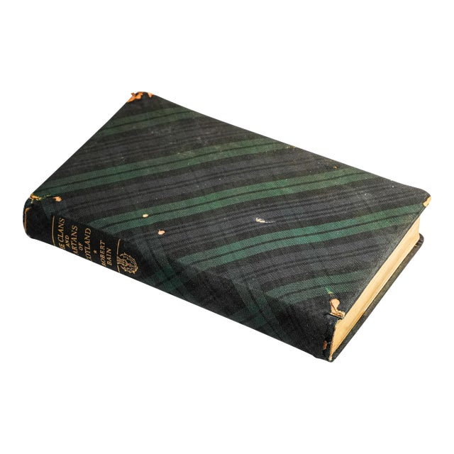 The Clans and Tartans of Scotland by Robert Bain Vintage Book 1956 Edition Highland Heritage Reference For Sale