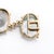 Metal 18k Yellow Gold Jasper Cabochons & Green Treated Diamonds Station Link Bracelet For Sale - Image 7 of 8