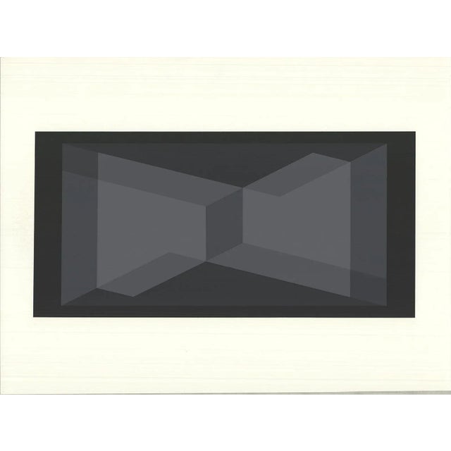 Artist: Josef Albers Title: Formulation: Articulation IX Year: 1972 Signed: No Medium: Serigraph Paper Size: 15 x 40...