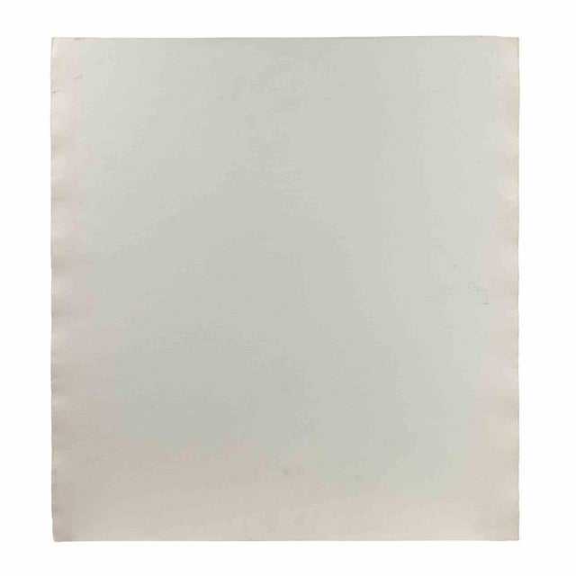 Modern Carlo Ravagnan, Nude, Watercolor, 1960s For Sale - Image 3 of 4