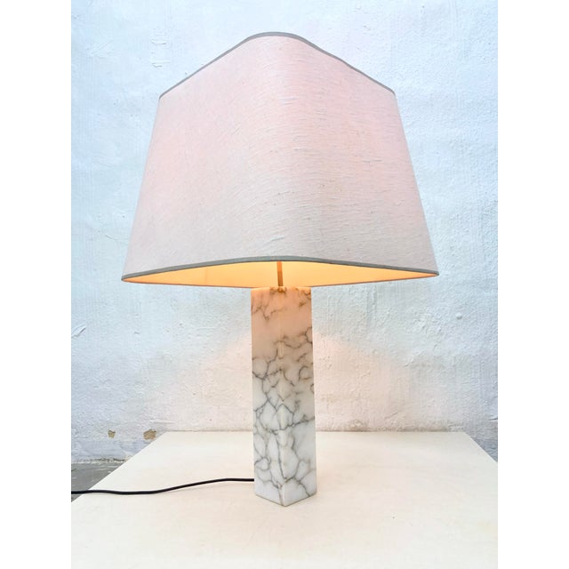 Marble Table Lamp from Bergboms, Sweden, 1960s For Sale - Image 13 of 17