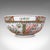 1930s Large Vintage Famille Rose Fruit Bowl, Oriental, Ceramic, Display Dish, Art Deco For Sale - Image 5 of 10