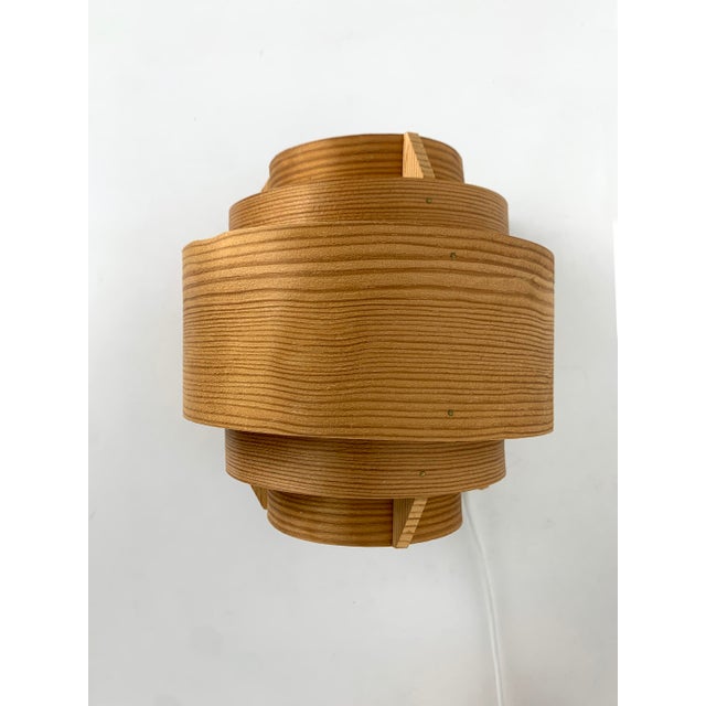 Wall Lights V-327 in Pinewood by Hans-Agne Jakobsson for Ab Markaryd, 1960s, Set of 2 For Sale - Image 12 of 16