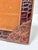 Glass 1970s Southwestern Tooled Leather Picture Frame With Croc Embossed Accents For Sale - Image 7 of 10