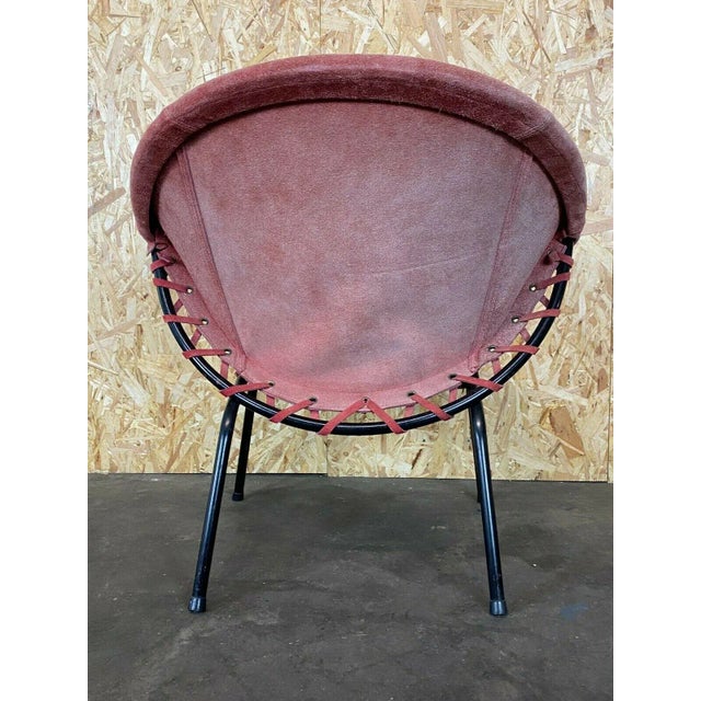 Mid-Century Balloon Cocktail Chair from Lusch & Co For Sale - Image 4 of 11