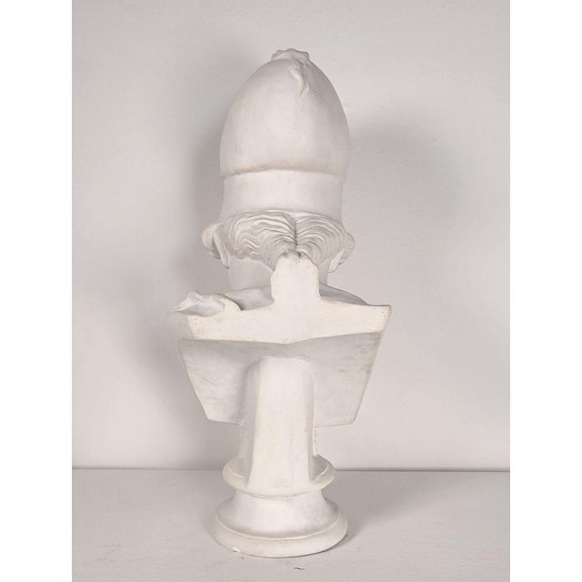 Plaster Bust of Athena by Caproni, u.s.a. Circa 1960 For Sale In San Francisco - Image 6 of 9