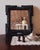 Late nineteenth century hand carved tramp art mirror constructed from layered wood using the traditional chip carving...