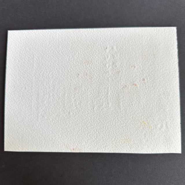 Contemporary Original Watercolor Painting “Sunlight in Van Gogh’s Bedroom” For Sale - Image 3 of 3