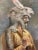 Beautifully detailed and executed oil on canvas board painting. This piece depicts an early 19th century frontiersman with...