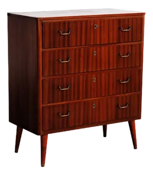 Swedish Teak Chest of Drawers, 1960s