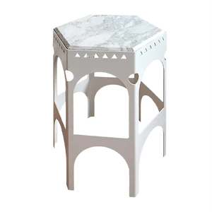 Rio Carioca Side Table by Yoan Claveau De Lima for LES CHOSES EDITION