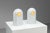 1970s White Opal Glass Table Lamps with Brass Detail from Peill & Putzler, 1970s, Set of 2 For Sale - Image 5 of 16