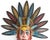 Folk Art Vintage Ixcateopan Cuauhtemoc Folk Art Dance Mask, Hand Carved Mexican, 24x24" For Sale - Image 3 of 11
