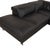 Gray Courage Leather Chrome Corner Sofa in Grey Anthracite with Manual Function by Ewald Schillig For Sale - Image 8 of 18