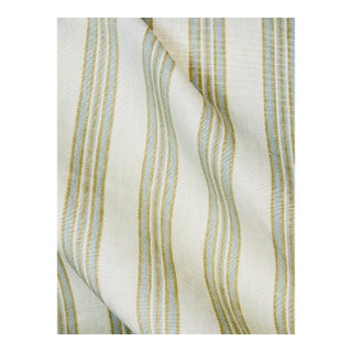 Small Scale Woven Stripe– 14.50 Yards For Sale