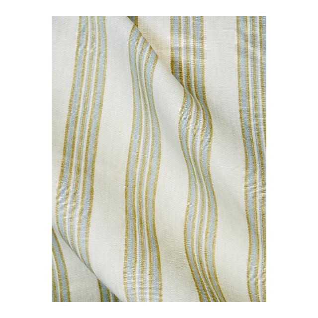 Small Scale Woven Stripe– 14.50 Yards For Sale