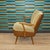 1950s Club Chair with Armrests and Back in Faux Leather, 1950s For Sale - Image 5 of 8