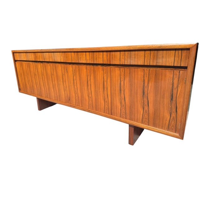 Rare, rosewood credenza by Martin Hall for Russell Gordon. Gordon was a British furniture designer known for making well-...