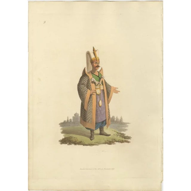 This print is from 'The Military Costume of Turkey. Illustrated by A Series of Engravings. from Drawings made on the Spot....