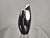 Organically shaped vase by Beate Kuhn for Rosenthal Studio Line, 1950s, glazed in black and white This piece has an...