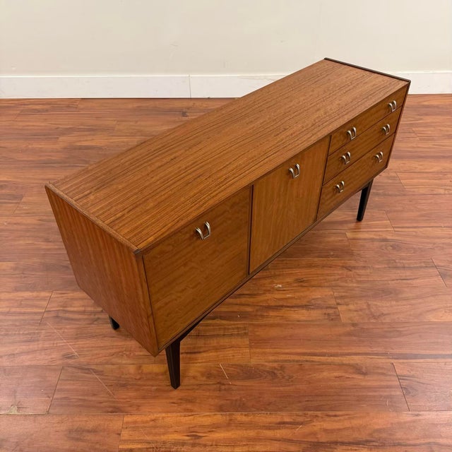Vintage Mid-Century Compact Sideboard For Sale - Image 9 of 16