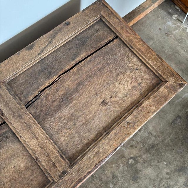 Wood Antique Oak Chest, Germany, 1800s For Sale - Image 7 of 18