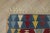 1980s Traditional Blue Red Geometric Kilim For Sale - Image 10 of 12