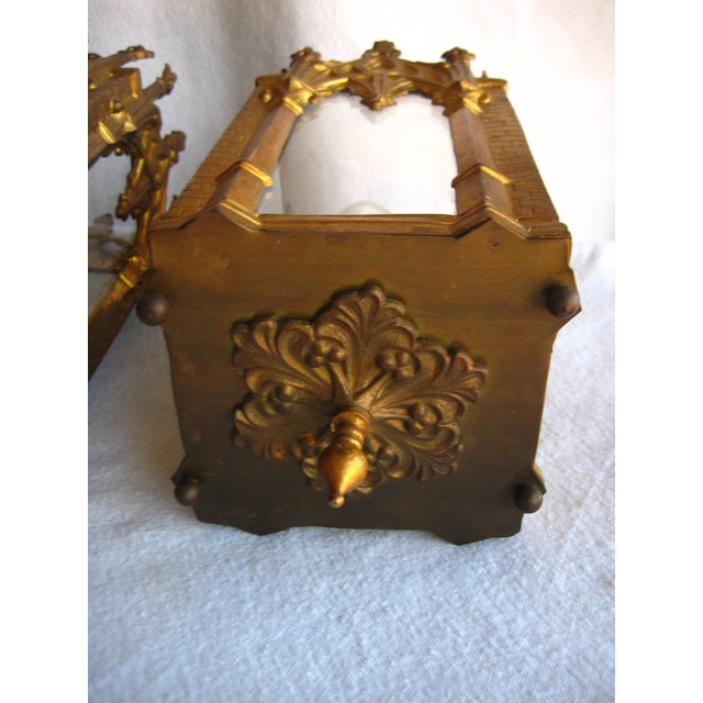 Late 19th Century French Pair of Neo-Gothic Sconces For Sale - Image 10 of 11
