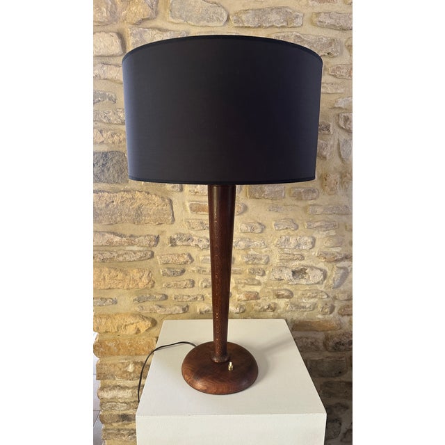 Art Deco Shell Lamp, 1940s For Sale - Image 9 of 17