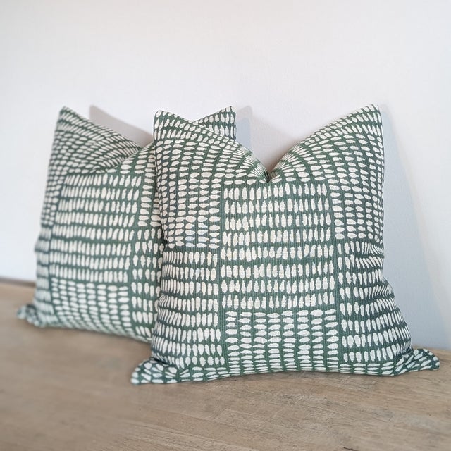 Not Yet Made - Made To Order Sister Parish Albert Performance Pillows in Meadow For Sale - Image 5 of 6