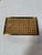 Wood Vintage Lucite & Woven Rattan Storage Box With Brass Trim For Sale - Image 7 of 8