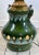 Vintage Shaded Green Ceramic Lamp, 1960s For Sale - Image 4 of 10