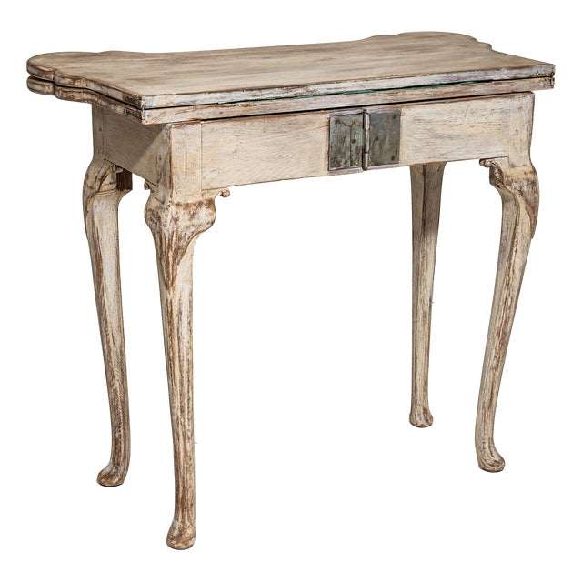 Antique English Game Table, 1800s For Sale