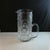Glass 1960s Mid-Century Modern Scandinavian Hand Blown Clear Art Glass Pitcher & Footed Glass Set- 6 Pieces For Sale - Image 7 of 12