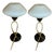 Wall Lights from Lunel House, France, 1950, Set of 2 For Sale