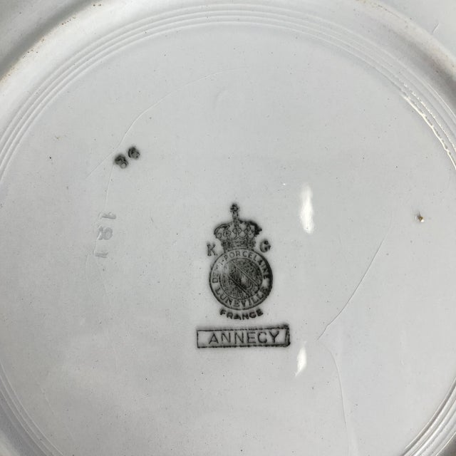 20th Century Annecy Salad Bowl from KG Lunéville, 1950s For Sale - Image 4 of 9