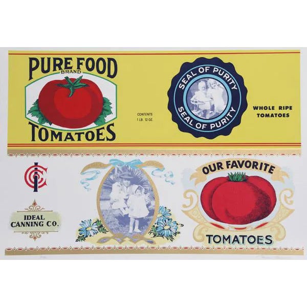 1978 Barbara Cesery Tomatoes Print For Sale