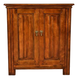Baker Furniture French Louis Philippe Carved Walnut Flip-Top Server or Bar Cabinet