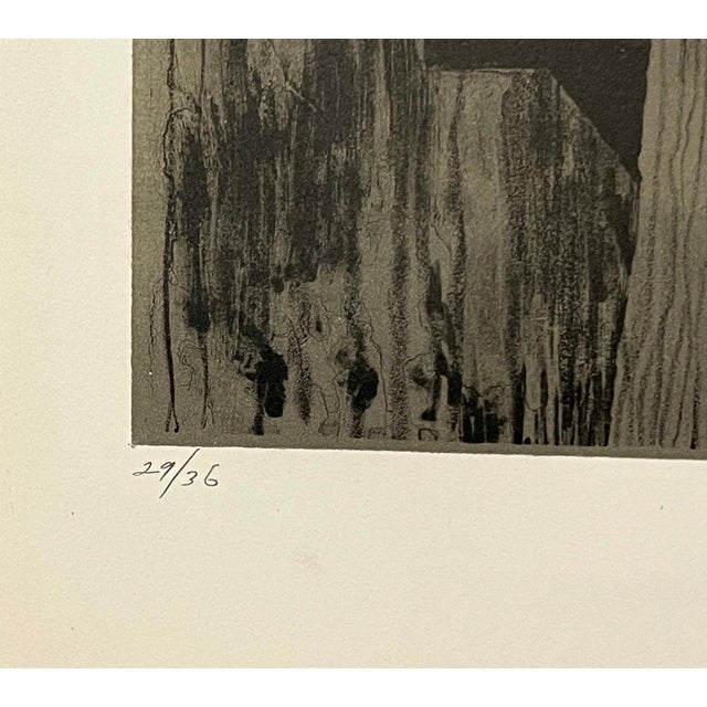 Karl Fortess, Lithograph Belgian American Surrealism Wpa Modernist Karl Fortess Surrealist Art For Sale - Image 4 of 5