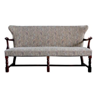 Vintage Danish Art Deco Sofa in Oak, 1940s For Sale