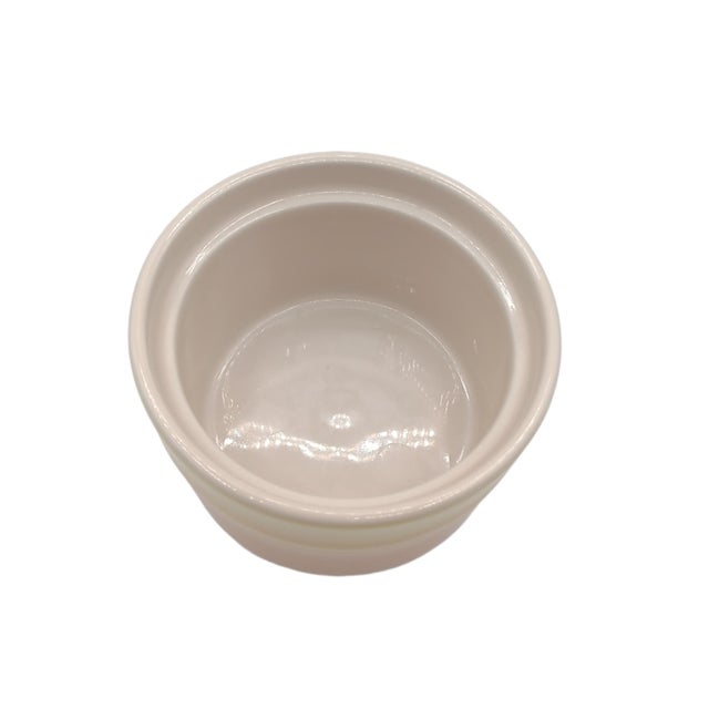 Le Creuset Stoneware Nectar Mini Cocotte & Ramekin 2 Piece Set For Sale - Image 9 of 9
