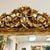 French French Style Gold Wall Mirror With Flowers Details For Sale - Image 3 of 7