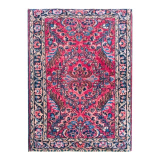 Early 20th Century Persian Lilihan Rug For Sale