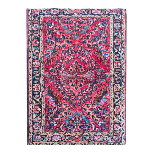 Early 20th Century Persian Lilihan Rug For Sale