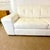 Mid-Century Modern Early 21st C Modern Contemporary Cube White Leather Sofa, After Knoll. For Sale - Image 3 of 10