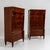 Traditional Empire Semainières, Vienna, Austria, 1810, Set of 2 For Sale - Image 3 of 11