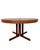 Elevate your dining space with this handsome Mid-Century Danish Modern teak dining table, dating to the 1960s. Featuring a...