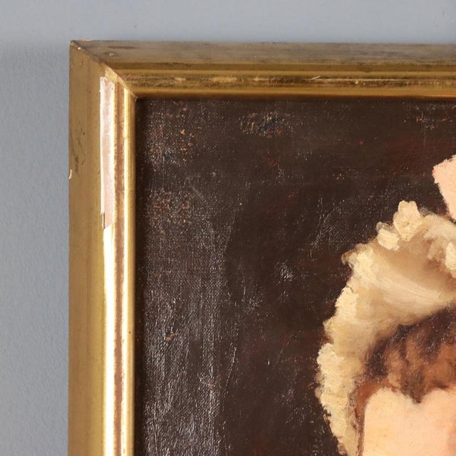 Female Portrait, 1892, Oil Painting on Canvas, Framed For Sale - Image 10 of 12