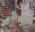 You are viewing a gorgeous antique Italian needlepoint tapestry Lovely scene with the shoe maker - or cobbler - and the...