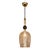 Murano Pink and Black Glass Pendant Lights For Sale